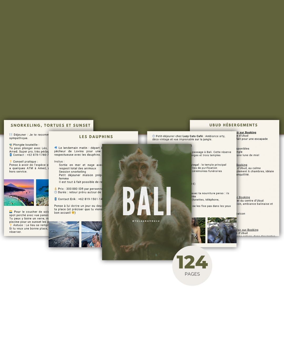 Bali les immanquables